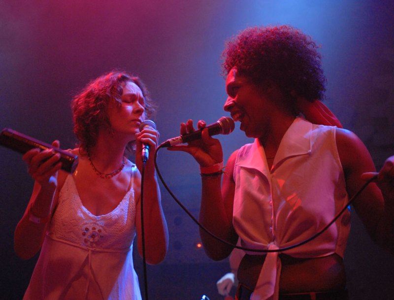 Auf der Bühne mit Cleo Cohrs