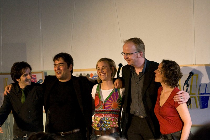 mit A-Cappella-Gruppe Fumf